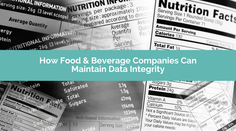 Food & Beverage Data Integrity