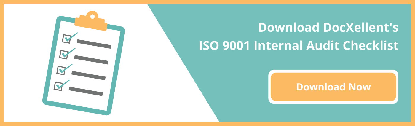 ISO 9001 Audit Checklist