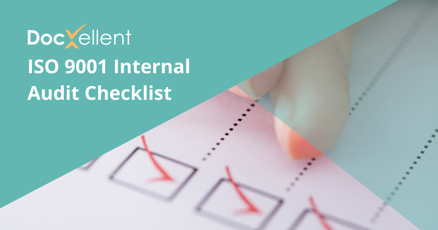 ISO 9001 Internal Audit Checklist Template